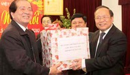Bộ trưởng Hoàng Tuấn Anh: Thăm và chúc tết Hội Nhà văn Việt Nam
