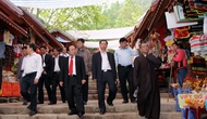 Bộ trưởng Hoàng Tuấn Anh kiểm tra công tác quản lý Di tích và Lễ hội tại TP.Hải Phòng và Khu di tích Yên Tử- Quảng Ninh
