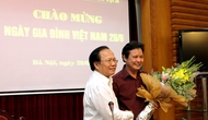 Lãnh đạo Bộ VHTTDL chúc mừng Vụ Gia đình nhân Ngày Gia đình Việt Nam