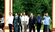 Bộ trưởng Hoàng Tuấn Anh dự Lễ dâng hương, dâng hoa tại Bảo tàng Quang Trung