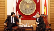 Bộ trưởng Hoàng Tuấn Anh tiếp Ngài Đại sứ Đặc mệnh toàn quyền Nhật Bản tại Việt Nam