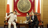 Bộ trưởng Hoàng Tuấn Anh tiếp Ngài Tân Đại sứ Nhật Bản và Đại sứ Thiện chí Nhật Bản