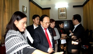 Bộ trưởng Hoàng Tuấn Anh duyệt nội dung trưng bày “Không gian văn hóa Việt Nam” tại Cu Ba