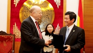 Thứ trưởng Huỳnh Vĩnh Ái tiếp đoàn Nghị sĩ hữu nghị Nga - Việt của Đuma quốc gia Nga
