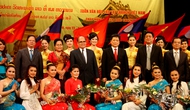 Thứ trưởng Hồ Anh Tuấn dự Khai mạc Tuần văn hóa Lào tại Việt Nam