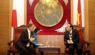 Bộ trưởng Hoàng Tuấn Anh tiếp Đại sứ Nhật Bản