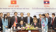 Việt Nam - Lào tăng cường hợp tác về Thể dục Thể thao giai đoạn 2011 - 2015