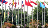 Lễ thượng cờ các quốc gia tham dự SEA Games 26