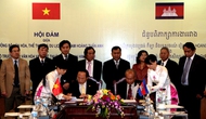 Hội đàm giữa Bộ trưởng Hoàng Tuấn Anh và Bộ trưởng Bộ Văn hóa và Nghệ thuật Campuchia