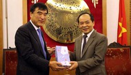 Thứ trưởng Lê Khánh Hải tiếp Chủ tịch Hiệp hội các nhà lãnh đạo kinh doanh Châu Á