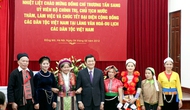 Chủ tịch Nước Trương Tấn Sang chúc Tết tại Làng Văn hóa-Du lịch các dân tộc Việt Nam