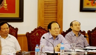 Bộ trưởng Hoàng Tuấn Anh làm việc với lãnh đạo tỉnh Thái Bình