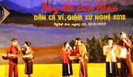 Bế mạc Liên hoan dân ca ví, dặm xứ Nghệ 2012