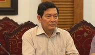 Thứ trưởng Huỳnh Vĩnh Ái làm việc với lãnh đạo tỉnh Hậu Giang