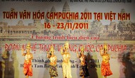 Tổ chức biểu diễn nghệ thuật trong khuôn khổ “Tuần Văn hoá Campuchia tại Việt Nam”