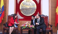 Bộ trưởng Hoàng Tuấn Anh tiếp Đại sứ Cộng hoà Kyrgyzstan và Đại sứ Ecuador