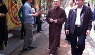 Thứ trưởng Huỳnh Vĩnh Ái kiểm tra công tác tổ chức lễ hội tại chùa Hương