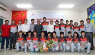 Thứ trưởng Lê Khánh Hải gặp gỡ và chúc mừng đội tuyển bóng đá nữ Quốc gia Việt Nam