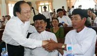 Bộ trưởng Hoàng Tuấn Anh tiếp xúc cử tri tỉnh Tây Ninh