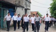 Thứ trưởng Lê Khánh Hải kiểm tra việc thực hiện Phong trào TDĐKXDĐSVH tại huyện Phú Xuyên
