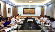Bộ trưởng Hoàng Tuấn Anh làm việc với lãnh đạo tỉnh Quảng Bình