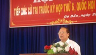 Bộ trưởng Hoàng Tuấn Anh tiếp xúc cử tri tại Tây Ninh