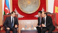 Bộ trưởng Hoàng Tuấn Anh tiếp Đại sứ Azerbaijan tại Việt Nam