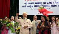 Toạ đàm kỷ niệm 40 năm - Nghệ sỹ Văn Tân, thể hiện hình tượng Bác Hồ trên sân khấu