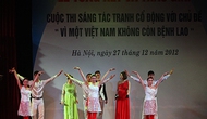 Biểu diễn nghệ thuật tuyên truyền phòng, chống ma túy tại các điểm công cộng trên địa bàn TP Hà Nội