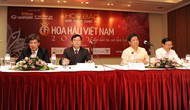 Cho phép tổ chức cuộc thi “Hoa hậu Việt Nam 2014”
