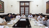 Thứ trưởng Vương Duy Biên làm việc với lãnh đạo UBND tỉnh Thừa Thiên Huế