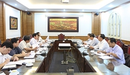 Thứ trưởng Huỳnh Vĩnh Ái làm việc với lãnh đạo UBND thành phố Cần Thơ