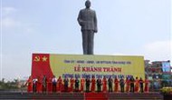 Khánh thành tượng đài cố Tổng Bí thư Nguyễn Văn Linh