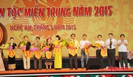 Khai mạc Ngày hội văn hóa các dân tộc miền Trung năm 2015