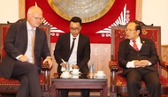 Bộ trưởng Hoàng Tuấn Anh tiếp Đại sứ, Trưởng Phái đoàn EU tại Việt Nam