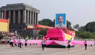 Hình ảnh Lễ diễu binh, diễu hành kỷ niệm 70 năm Cách mạng Tháng Tám và Quốc khánh Nước CHXHCN Việt Nam