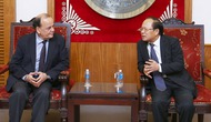 Bộ trưởng Hoàng Tuấn Anh tiếp Đại sứ Cộng hòa Chile tại Việt Nam