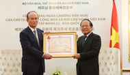 Trao Huân chương Hữu nghị của Chủ tịch nước CHXHCN Việt Nam cho Tập đoàn CJ - Hàn Quốc
