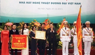 Nhà hát Nghệ thuật Đương đại Việt Nam đón nhận Danh hiệu Anh hùng Lao động