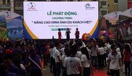 Lễ phát động chương trình Nâng cao hình ảnh du khách Việt
