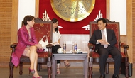 Bộ trưởng Nguyễn Ngọc Thiện tiếp Đại sứ Italia tại Việt Nam