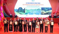 Tổ chức Lễ vinh danh các doanh nghiệp du lịch hàng đầu Việt Nam năm 2016