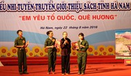 Liên hoan thiếu nhi tuyên truyền giới thiệu sách tỉnh Hà Nam năm 2016
