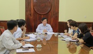 Thứ trưởng Huỳnh Vĩnh Ái làm việc với Cục Văn hóa cơ sở