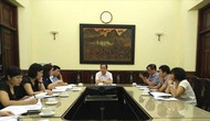 Thứ trưởng Lê Khánh Hải làm việc với các đơn vị về công tác cải cách hành chính