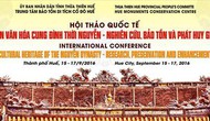 Hội thảo quốc tế “Di sản văn hóa cung đình thời Nguyễn - Nghiên cứu, bảo tồn và phát huy giá trị”