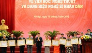Thông tin về Lễ trao tặng Giải thưởng Hồ Chí Minh, Giải thưởng Nhà nước về VHNT
