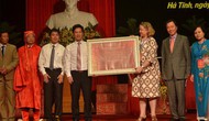 Hà Tĩnh: Đón bằng công nhận Di sản tư liệu “Mộc bản trường học Phúc Giang”