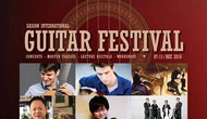 Giao lưu biểu diễn trong khuôn khổ Liên hoan Guitar quốc tế “Saigon International Guitar Festival 2016”