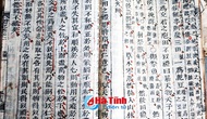 Hà Tĩnh: Phát hiện hàng chục văn tự Hán - Nôm cổ quý hiếm thời Nguyễn